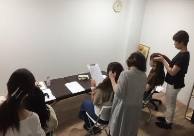 椅子ヘッドセラピー資格講座　名古屋開催